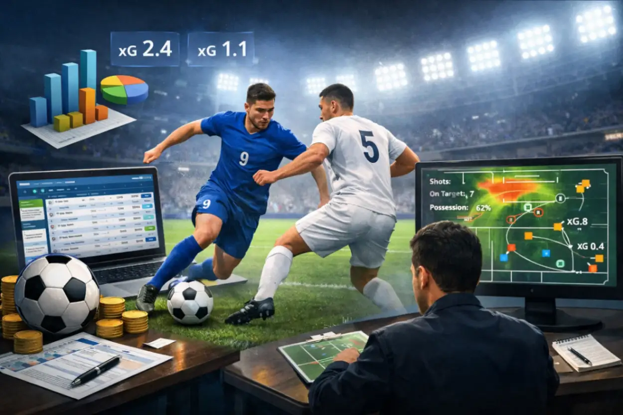 1xBet-də xG ilə futbol mərcləri strategiyası
